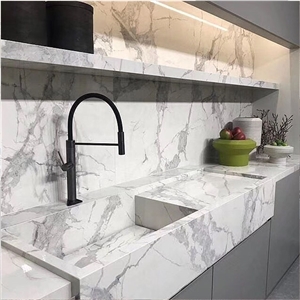 Luxury Italian Unique Design Calacatta White Marble